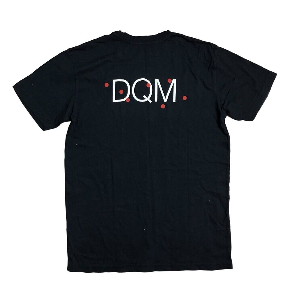 DQM Dave’s Quality Meat Skate T Shirt Mens S Black NYC Spellout Made In USA